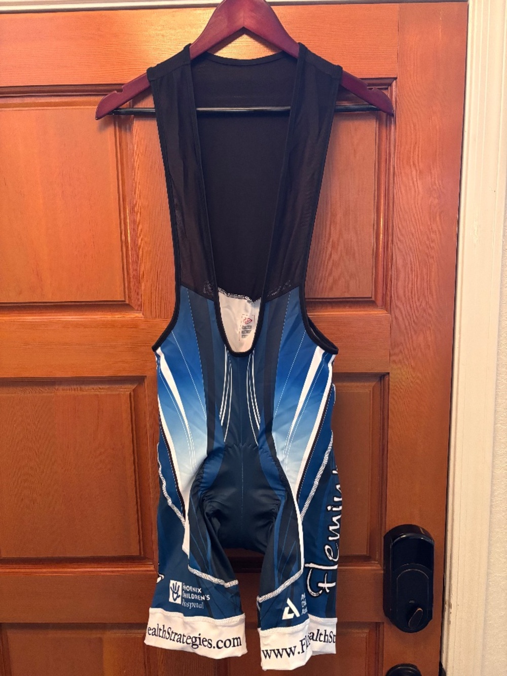 New mens XL Primal Fleming Wealth Strategies Eco Corsa cycling bib